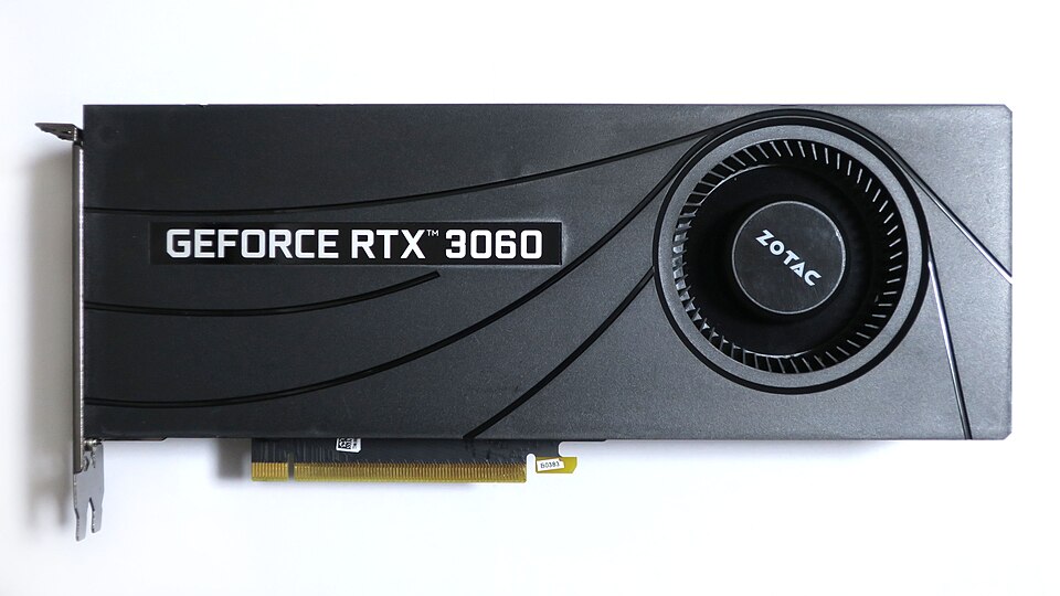 Видеокарта Zotac GeForce RTX 3060 12GB с ограничителем LHR